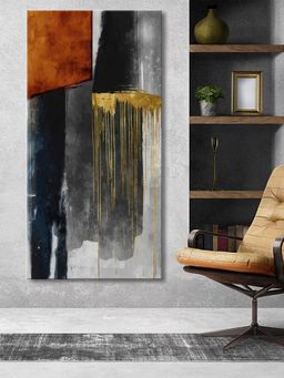999Store - Green Leaf Textured Canvas Art Painting