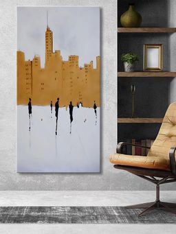 999Store - Contemporary City Skyline Canvas Art Painting