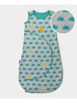 Mi Arcus - Printed Soft Cotton Sleeping Bag for Baby's Comfortable Sleep- Green
