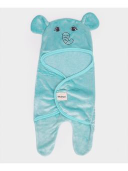 Mi Arcus - Ultra Soft Knitted Light Fur Plush Warm Blanket Wrapper 0-6 M- Peach