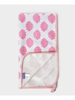 Mi Arcus - Printed Water-Resistant Mattress Protector with TPU Lamination, 0-24 M, Pink