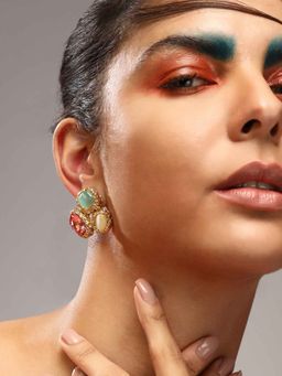 Sohi - Womens Multi-Color The Regalis Stud Earrings