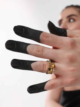 Sohi - Womens The Brown Renaissance Finger Ring