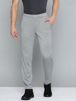 Alcis - Men Grey Melange Solid Track Pants