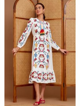 BOHO-CHIC By Sukriti Jain - White The Amour Dress