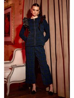 BOHO-CHIC By Sukriti Jain - Plaid Metallic Pant