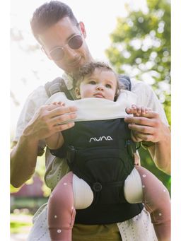 Nuna - Cudl Clik Carrier – 4 Carry Positions – 0 to 3Y (Upto 16Kg)– Caviar