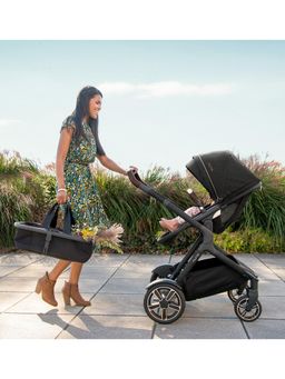 Nuna - Demi Grow–Converts to Twin Stroller–Dual Suspension-6M to 4Y (Upto 15Kg)–Riveted