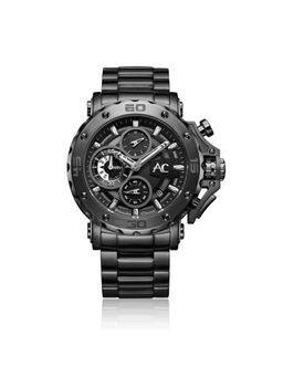 Alexandre Christie - AC 9205 MCB Chronograph for Men - Charcoal Black