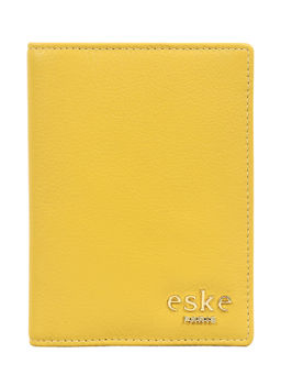 Eske - Addler Passport Case 3 Card Holders Yellow Cosmos