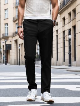 Bewakoof - Men's Black Pants