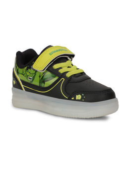 Disney - Kids Casual Round Toe Sneakers Yellow & Black