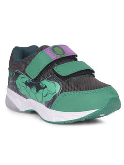 Disney - Kids Sports Round Toe Walking Shoes Green & Black