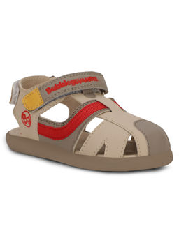 Bubblegummers - Kids Casual Round Toe Sandals Taupe