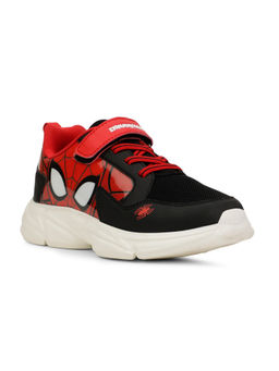Disney - Kids Sports Round Toe Walking Shoes Red & Black