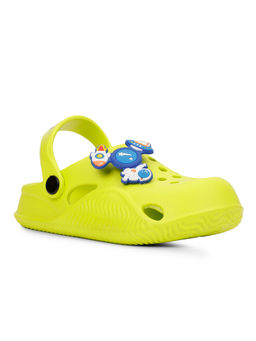 Bubblegummers - Kids Casual Round Toe Clogs Green