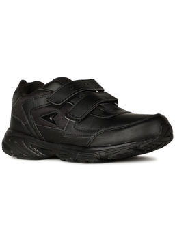 Bata - Kids Casual Round Toe Velcro School Shoes Black