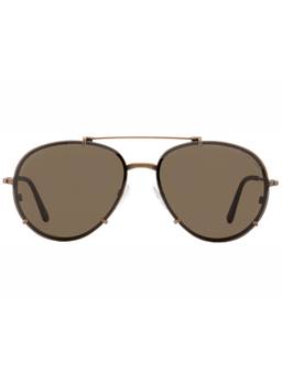 Tom Ford Eyewear - Brown Aviator Sunglasses - FT0527 59 49J