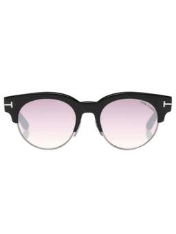 Tom Ford Eyewear - Black Clubmaster Sunglasses - FT0598 52 01Z