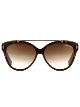 Tom Ford Eyewear - Brown Cat Eye Sunglasses - FT0518 58 53F
