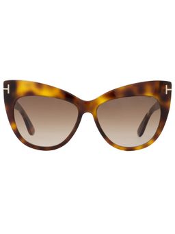 Tom Ford Eyewear - Brown Cat Eye Sunglasses - FT0523 56 53F