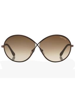 Tom Ford Eyewear - Brown Metal Sunglasses