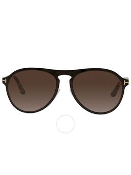 Tom Ford Eyewear - Brown Metal Sunglasses