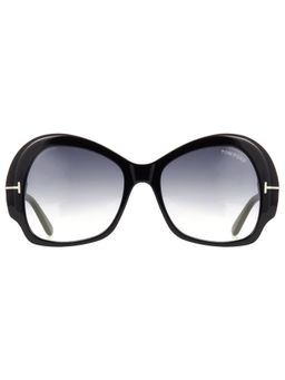 Tom Ford Eyewear - Tom Ford FT087456 Butterfly UV Protected Sunglasses for Women Grey (56)