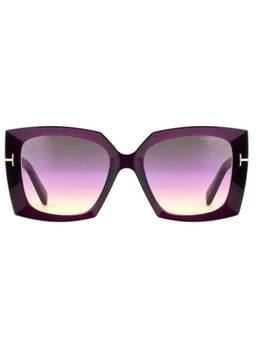 Tom Ford Eyewear - Tom Ford FT09215481B Jacquetta Square Sunglasses for Women Multi-Color (54)