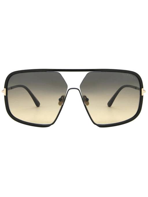 Buy Tom Ford Eyewear Oversized Black Sunglasses FT0867 63  display picture 1