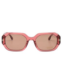 Tom Ford Eyewear - Geometric Red Sunglasses FT0917 55 72E