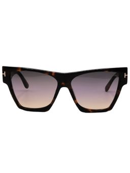 Tom Ford Eyewear - Women Irregular Purple Lens Sunglasses - FT0942 59 55B