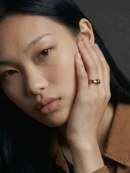 Palmonas - Multi-Color Dual Tone Mini Orbit Accent Interwind Ring