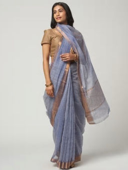 Fabindia - Cotton Mangalgiri Woven Sari