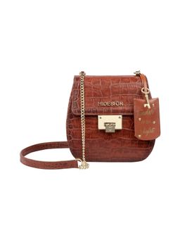 Hidesign - Fling 01 Tan Leather Women's Sling Bag