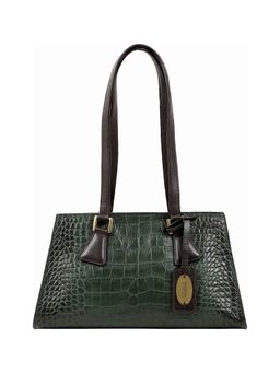 Hidesign - SPRUCE 03 SB Women's Emerald Croco Leather Tote Bag