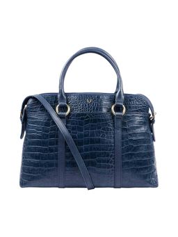 Hidesign - Lovato 01 Blue Leather Satchel