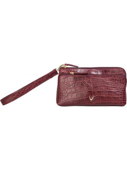 Hidesign - Red Paola Croco Marsala Wallet