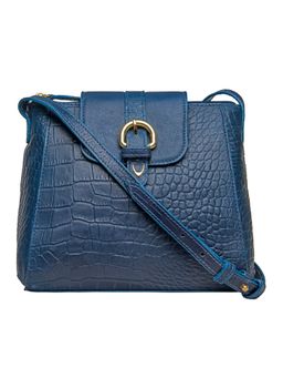 Hidesign - Ee Lyra Blue Women's Sling Bag - (22 X 20 X 12 Cms)