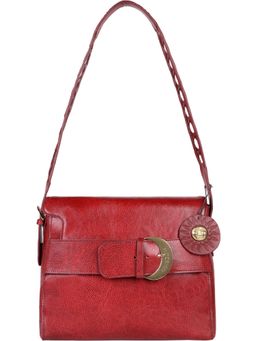 Hidesign - BOLEYN 02-GLAZED-Red-M Handbags