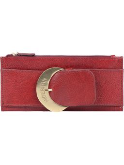 Hidesign - BOLEYN W1-GLAZED-Red Wallets