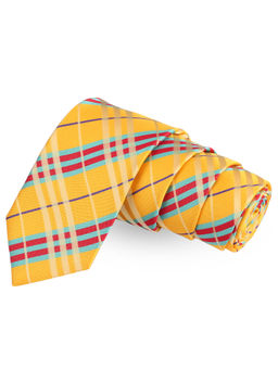 PELUCHE - Polished Yellow Necktie for Men