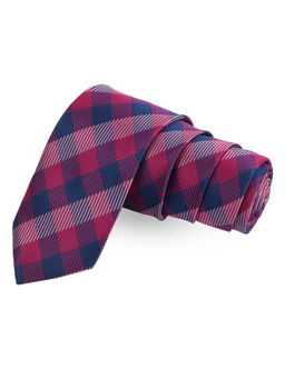 PELUCHE - The Striped Check Necktie for Men