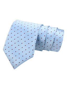PELUCHE - Classy Polka Dot Blue Necktie for Men
