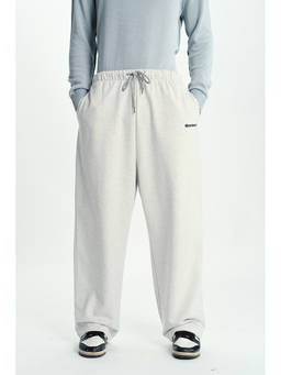 Bonkers Corner - Grey Studio Mist Loose Fit Track Pant