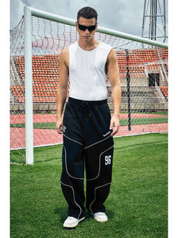 Bonkers Corner - Black Pulse Mode Track Pant