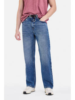 Snitch - Blue Washed Straight Casual Jeans