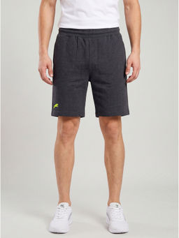 ARDEUR ZEAL IN YOU - Charcoal Regular Fit Shorts