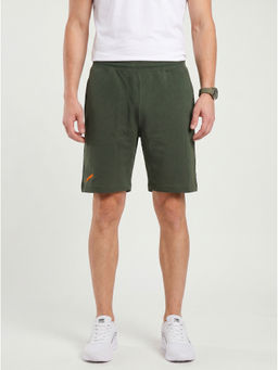 ARDEUR ZEAL IN YOU - Olive Regular Fit Shorts