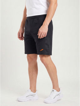 ARDEUR ZEAL IN YOU - Black Regular Fit Shorts